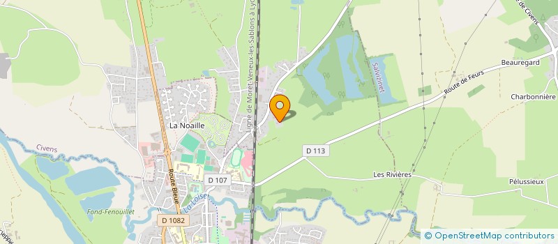 localisation de l'entreprise CPS SERVICES à CIVENS