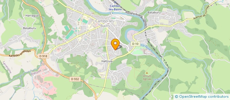 localisation de l'entreprise CPSC  CAMBO-LES-BAINS