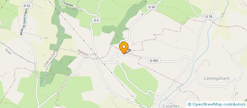 localisation de l'entreprise CPSCE  AGASSAC