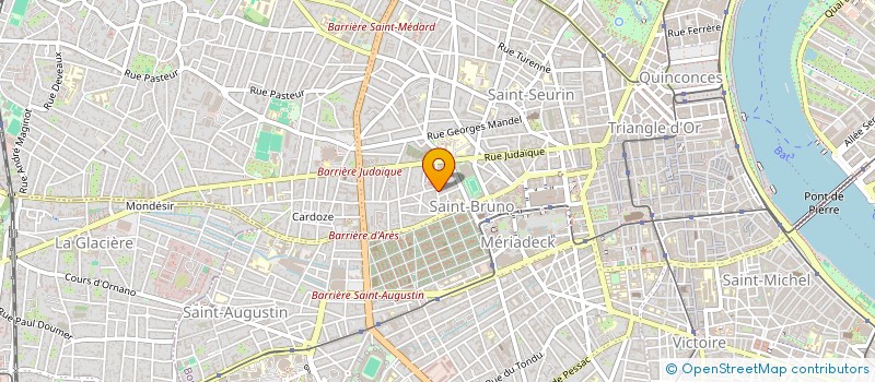 localisation de l'entreprise CPSM  BORDEAUX