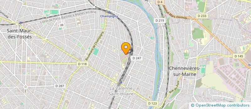 localisation de l'entreprise CPSM à SAINT-MAUR-DES-FOSSES