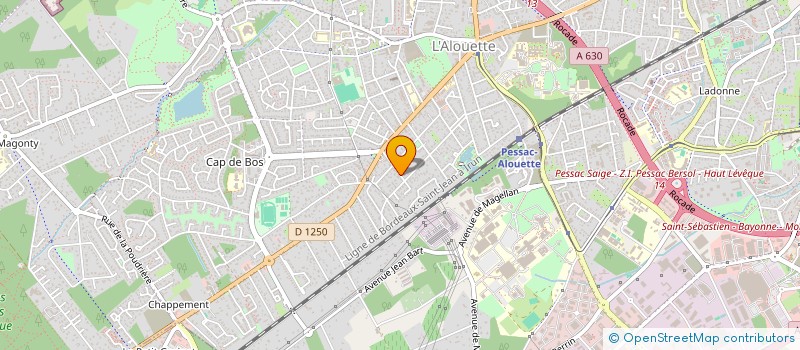 localisation de l'entreprise CPT&S à PESSAC