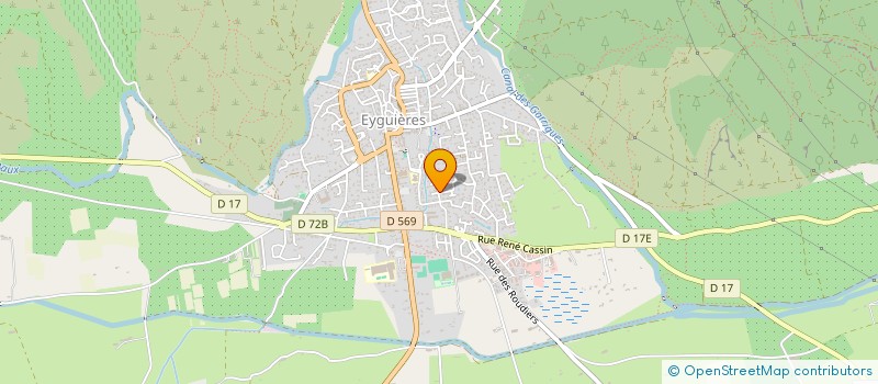 localisation de l'entreprise CPTRANS  EYGUIERES