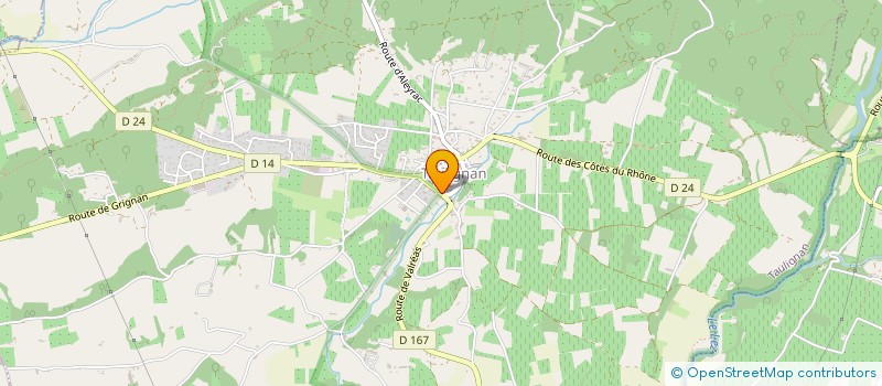 localisation de l'entreprise CPTS DROME PROVENCALE, ENCLAVE DES PAPES à TAULIGNAN