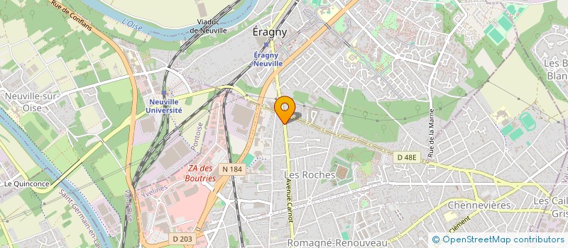 localisation de l'entreprise CPTS DU CONFLUENT  CONFLANS-SAINTE-HONORINE