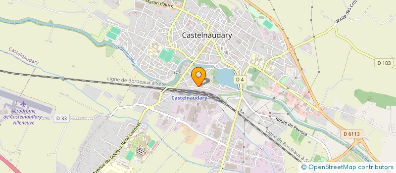 localisation de l'entreprise CPTS DU LAURAGAIS AUDOIS  CASTELNAUDARY