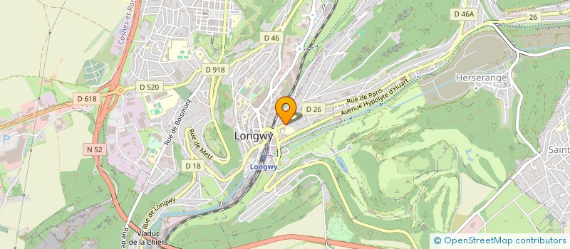 localisation de l'entreprise CPTS DU PAYS HAUT à LONGWY