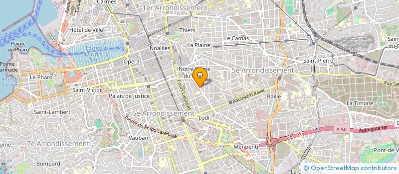 localisation de l'entreprise CPTS DU PLATEAU à MARSEILLE