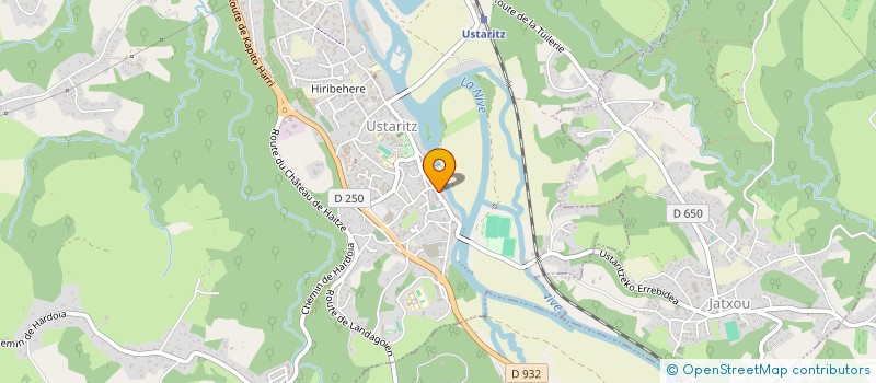 localisation de l'entreprise CPTS ELGARREKIN  USTARITZ