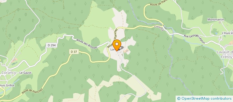 localisation de l'entreprise CPTS MORVAN SANTE  CORANCY