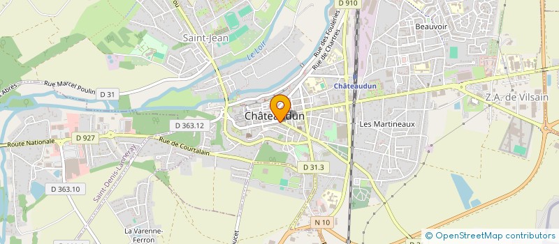 localisation de l'entreprise CPTS SUD 28 à CHATEAUDUN
