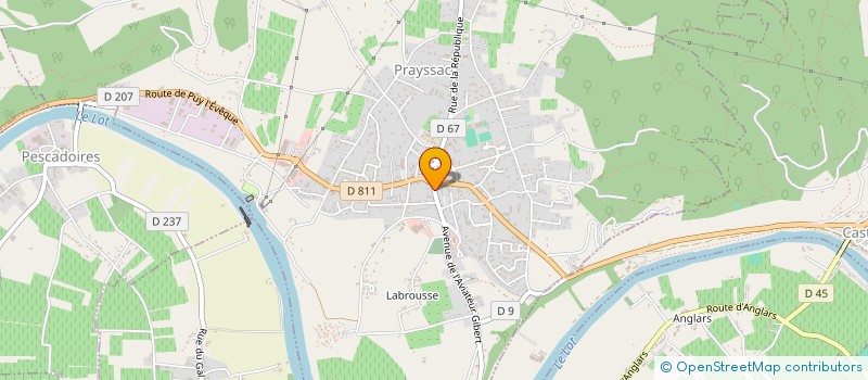 localisation de l'entreprise CPTS SUD LOT  CAHORS