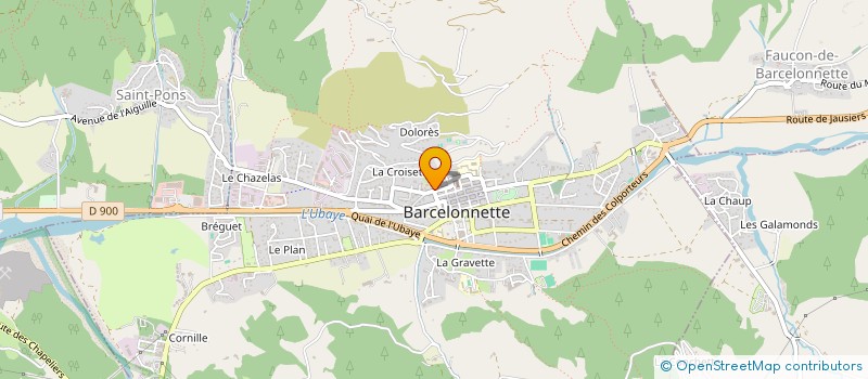 localisation de l'entreprise CPTS UBAYE SERRE-PONCON à BARCELONNETTE