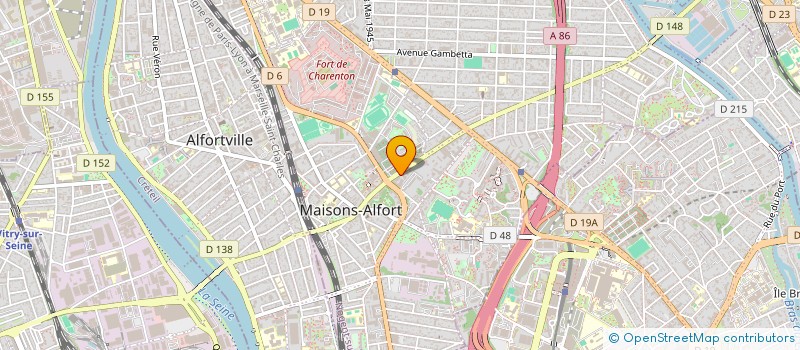 localisation de l'entreprise CPV HOLDING  MAISONS-ALFORT