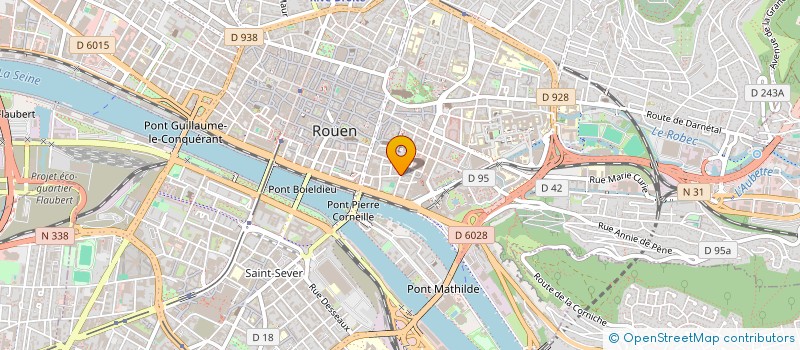 localisation de l'entreprise CPV IMMOBILIER  ROUEN