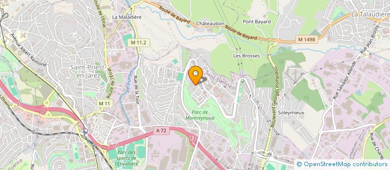 localisation de l'entreprise CPV THEMIS  TUPIN-ET-SEMONS