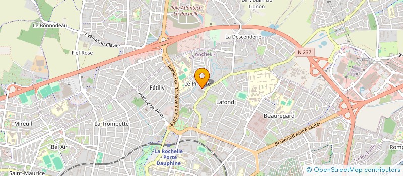 localisation de l'entreprise CPVB  LA ROCHELLE