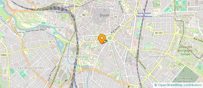 localisation de l'entreprise CPVL  DIJON