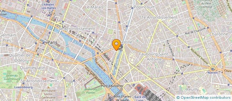 localisation de l'entreprise CPW  PARIS