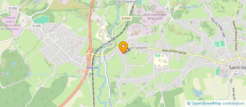 localisation de l'entreprise CQ2M71  SAINT-VALLIER