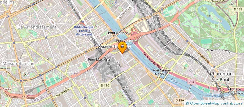 localisation de l'entreprise CQF DEVELOPMENT  IVRY-SUR-SEINE