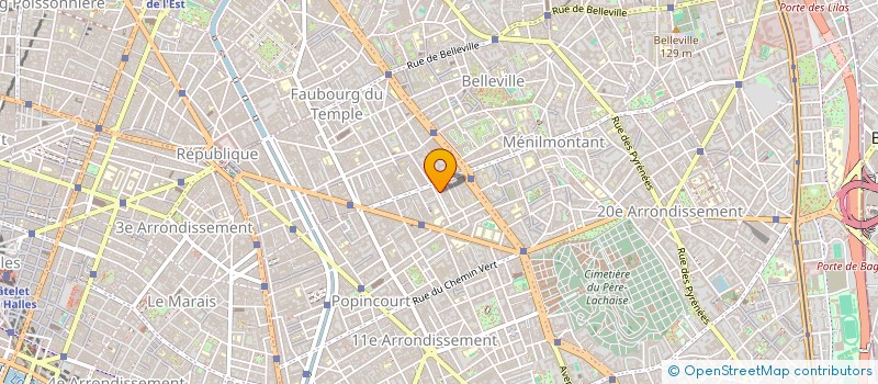 localisation de l'entreprise CQF DOC  PARIS