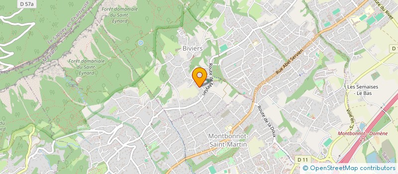 localisation de l'entreprise CQFD  BIVIERS