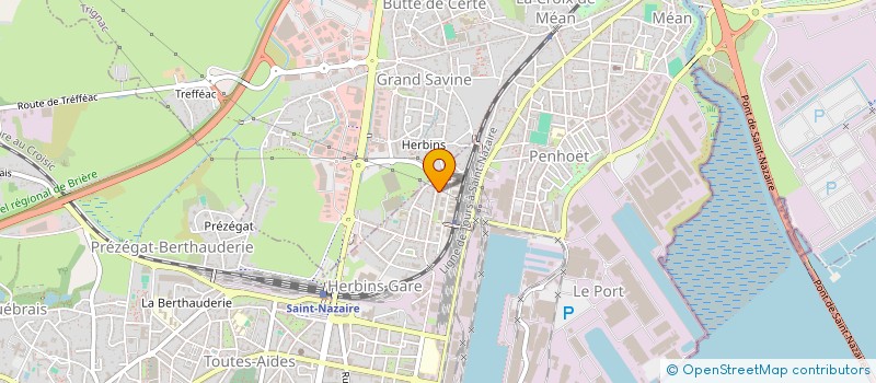localisation de l'entreprise CQFD CONCEPT à SAINT-NAZAIRE