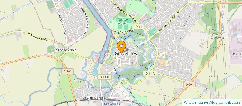 localisation de l'entreprise CQFD FRANCOIS  CALAIS