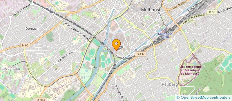 localisation de l'entreprise CQFD MANUFACTURING à MULHOUSE