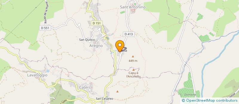 localisation de l'entreprise CQFDYS à SANT'ANTONINO