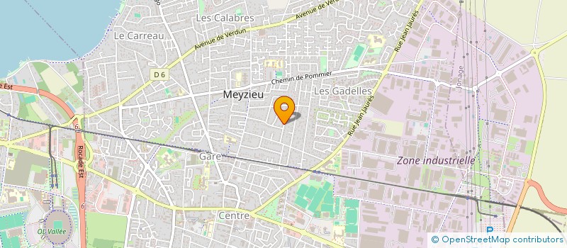 localisation de l'entreprise CQFPAIE  MEYZIEU