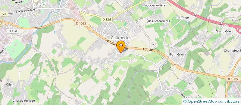 localisation de l'entreprise CQLS à CHARNECLES