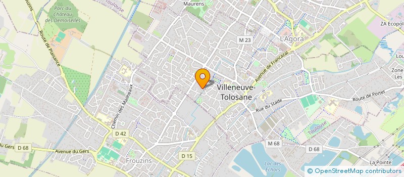 localisation de l'entreprise CQMM à VILLENEUVE-TOLOSANE