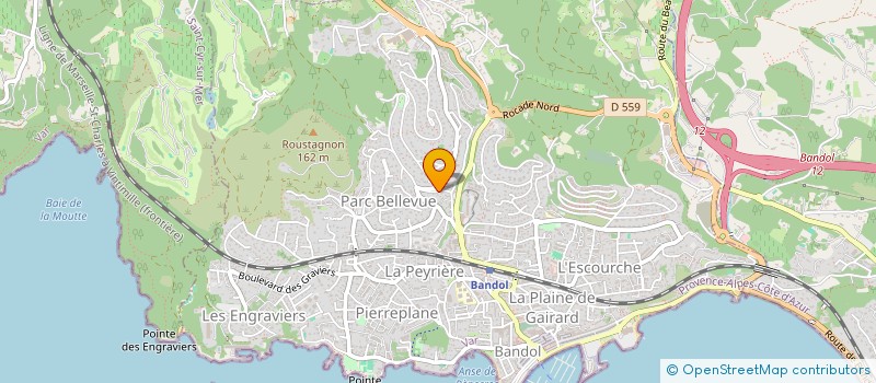 localisation de l'entreprise CQVD AVEC L'INDUSTRIE DU FUTUR  BANDOL