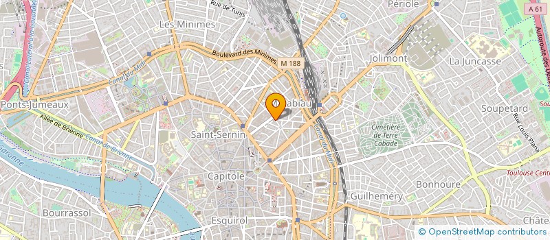 localisation de l'entreprise CR à TOULOUSE