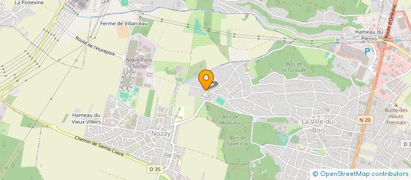 localisation de l'entreprise CR  NOZAY