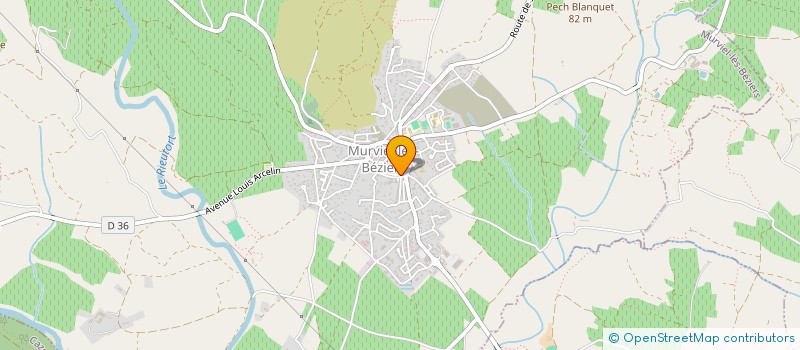 localisation de l'entreprise CR AGENCEMENT à MURVIEL-LES-BEZIERS