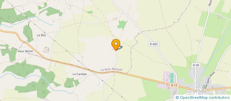 localisation de l'entreprise CR AGENCEMENT à LA FERTE-EN-OUCHE