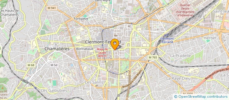 localisation de l'entreprise CR&AP  ISSOIRE