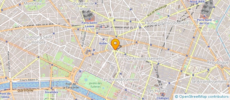 localisation de l'entreprise CR BECKER  PARIS