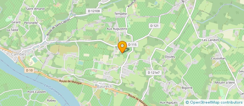 localisation de l'entreprise CR&CA CONSULTING  BAURECH