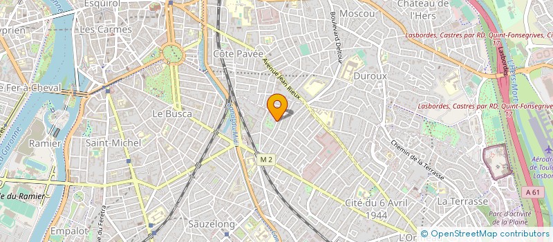 localisation de l'entreprise CR COACHING  TOULOUSE