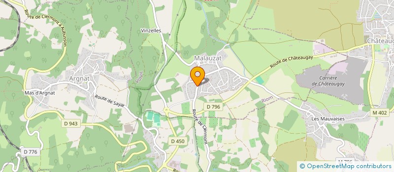 localisation de l'entreprise CR CONCIERGERIE  MARSAT