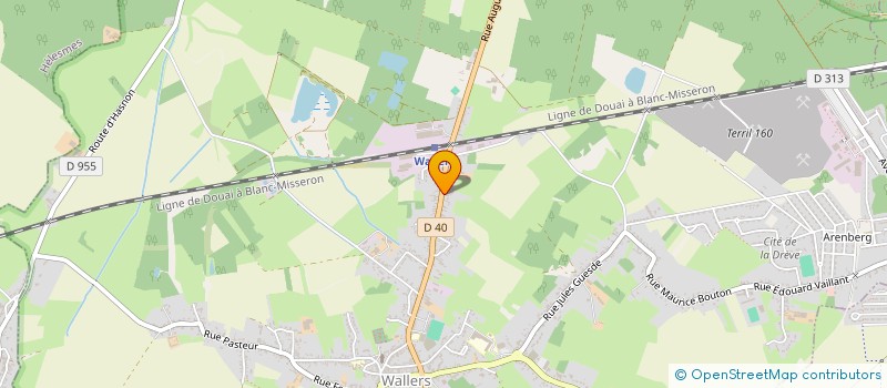 localisation de l'entreprise CR CONSEIL  WALLERS