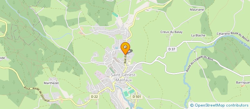 localisation de l'entreprise CR CONSEIL  SAINT-GENEST-MALIFAUX