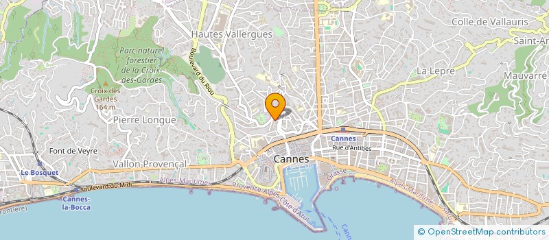 localisation de l'entreprise CR CONSEIL ET MANAGEMENT  CANNES