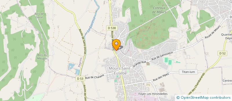 localisation de l'entreprise CR CONSEILS ET VENTES  MOURS-SAINT-EUSEBE