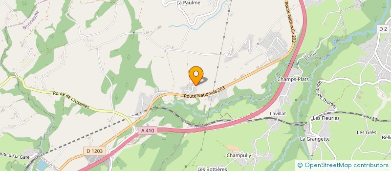 localisation de l'entreprise CR CONSULTING  ETAUX