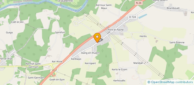 localisation de l'entreprise CR CROISSANCE  LANGUIDIC